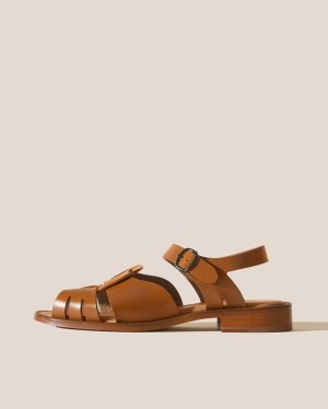 Women's Hereu Ancora Fisherman Sandals Brown | Canada-91IRYUQDB