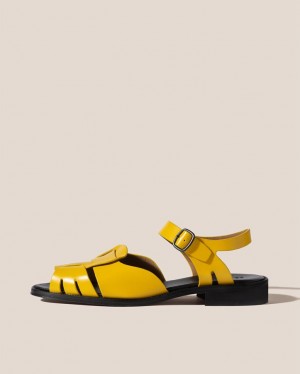 Women's Hereu Ancora Fisherman Sandals Yellow | Canada-13XRJQZCY