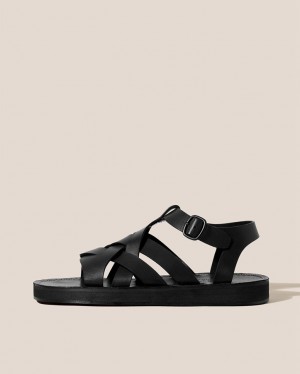 Women's Hereu Beltra Fisherman Sandals Black | Canada-46PEJCIUQ