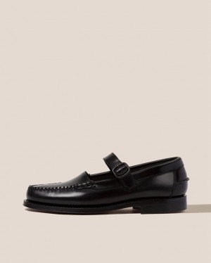 Women's Hereu Blanquer Mary Jane Loafers Black | Canada-20FCLAVOZ