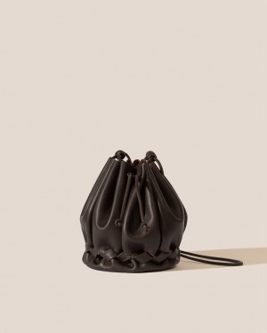 Women's Hereu Molina Bucket Bag Dark Brown | Canada-06VMDKRYW