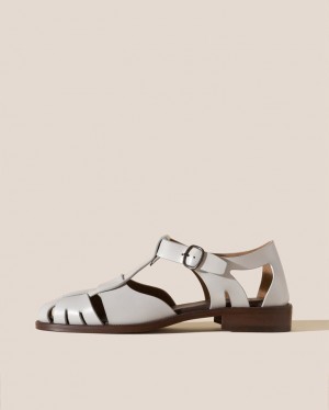 Women's Hereu Pesca Fisherman Sandals Light Grey | Canada-96IJEROPF