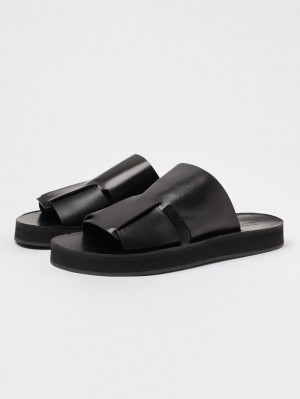 Women's Hereu Studio Nicholson X Slide Black | Canada-70VRDBKFM