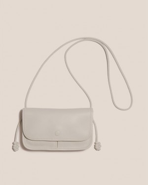 Women's Hereu Terra Mini Square-flat Crossbody Bag White | Canada-98FSEYZGP