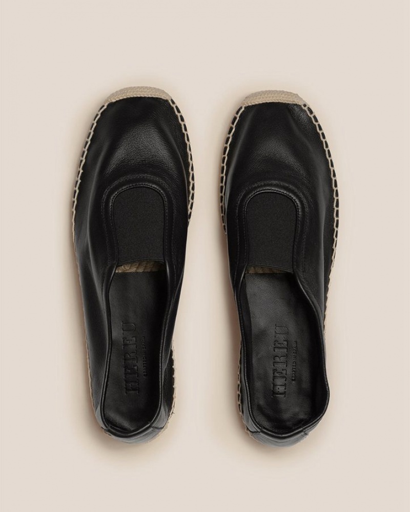 Men's Hereu Azarbe Slip-on Espadrilles Black | Canada-14VISYLTH