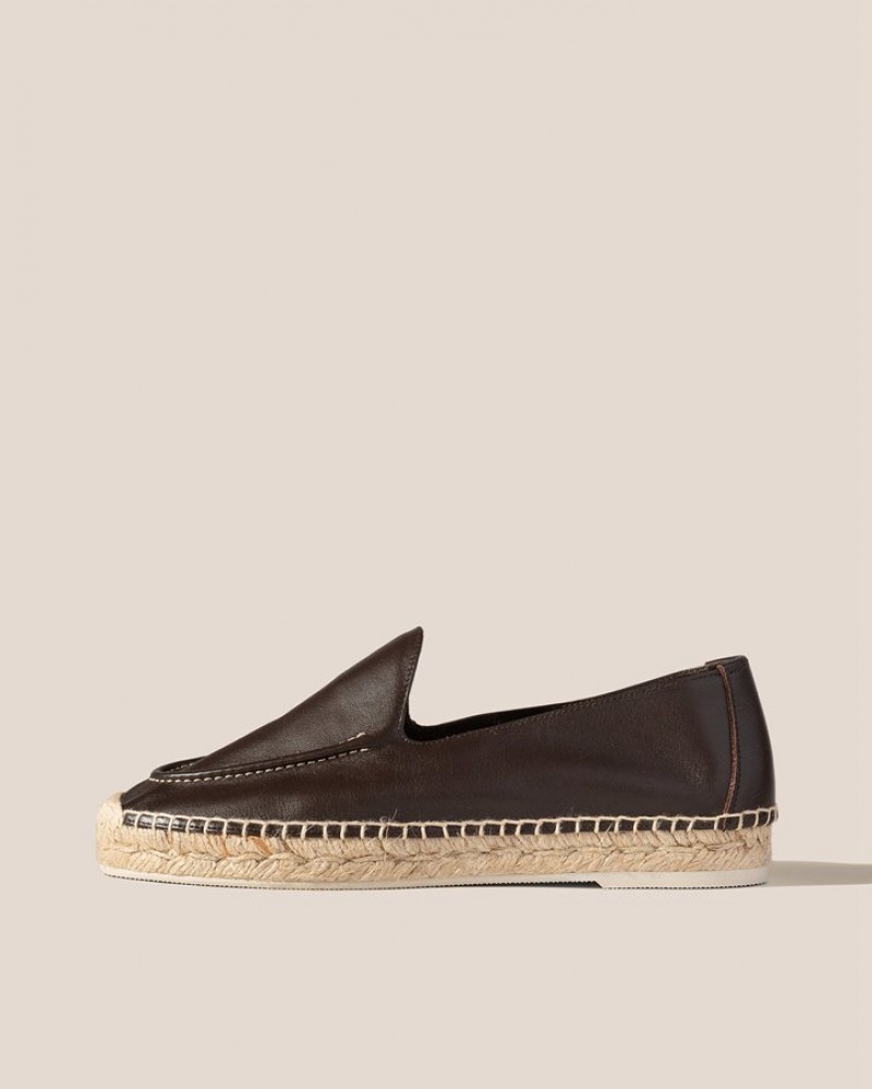 Men\'s Hereu Senyor Slip-on Espadrilles Dark Brown | Canada-48YLFKPVJ