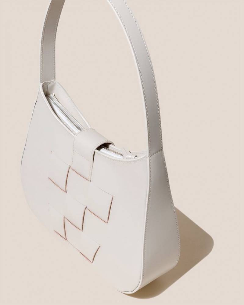 Women's Hereu Bauza Structured Shoulder Bag Cream | Canada-59INMLWAK