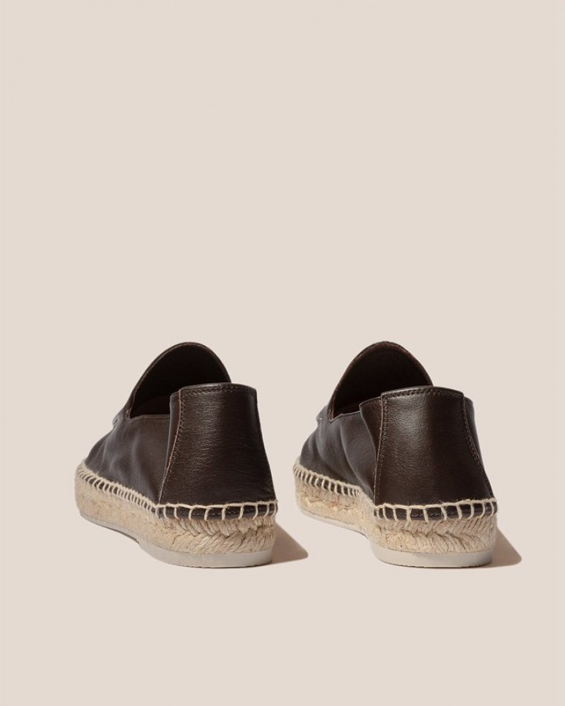 Women's Hereu Senyor Slip-on Espadrilles Dark Brown | Canada-60JDMWXEA